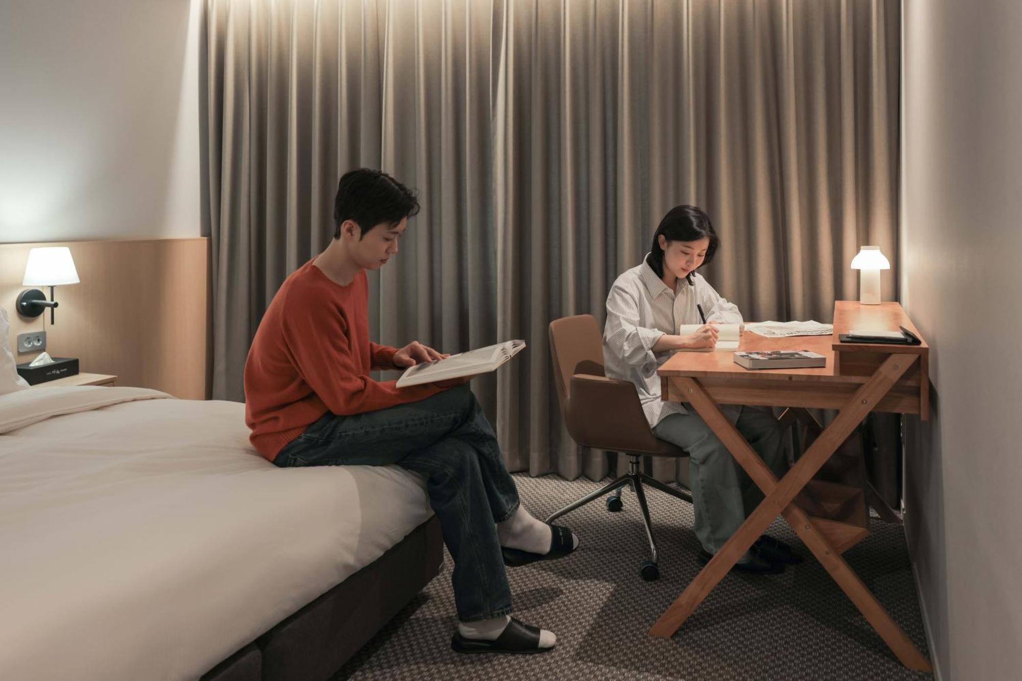 Aank Hotel Incheon Guwol Exteriör bild
