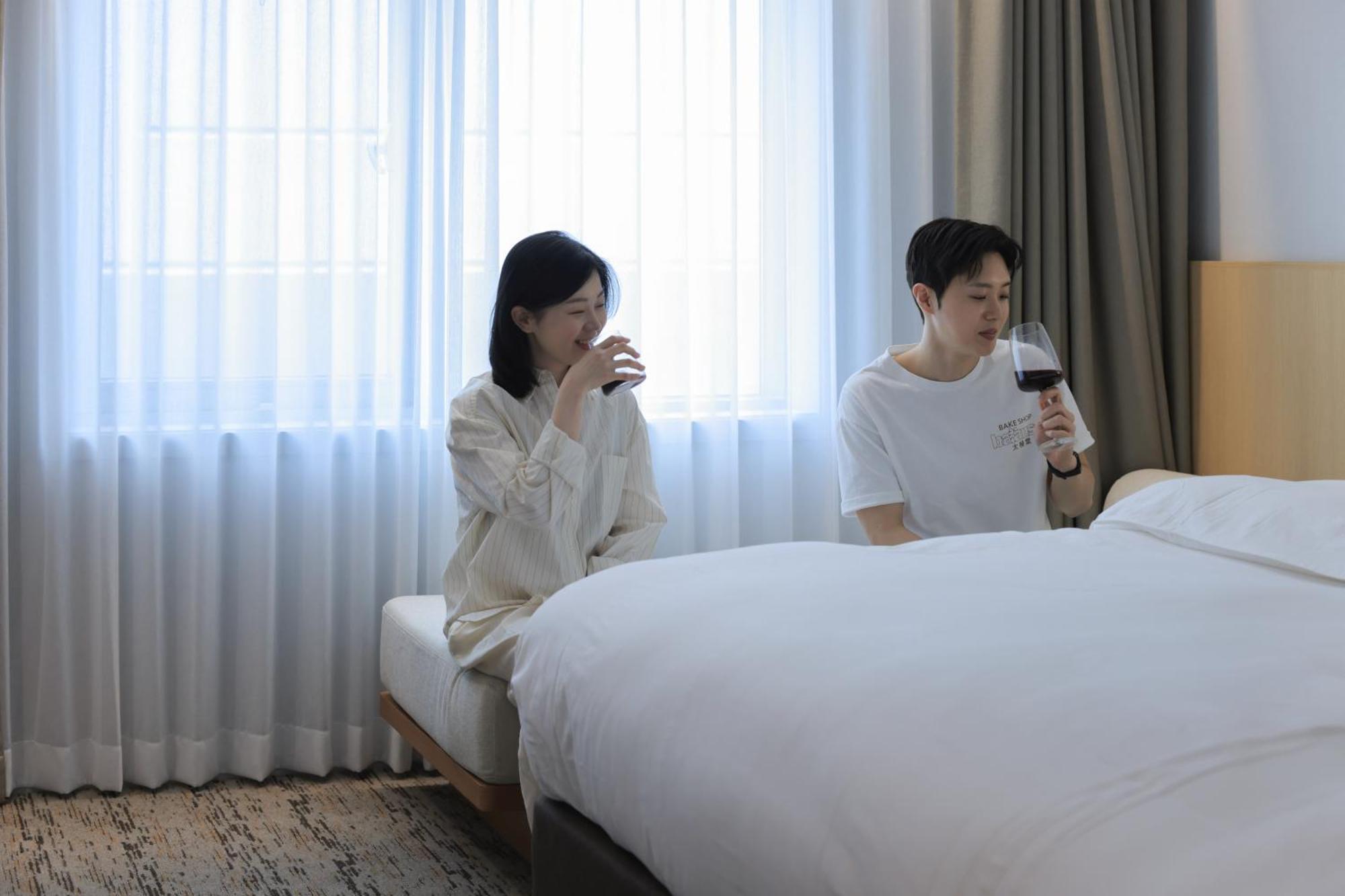 Aank Hotel Incheon Guwol Exteriör bild