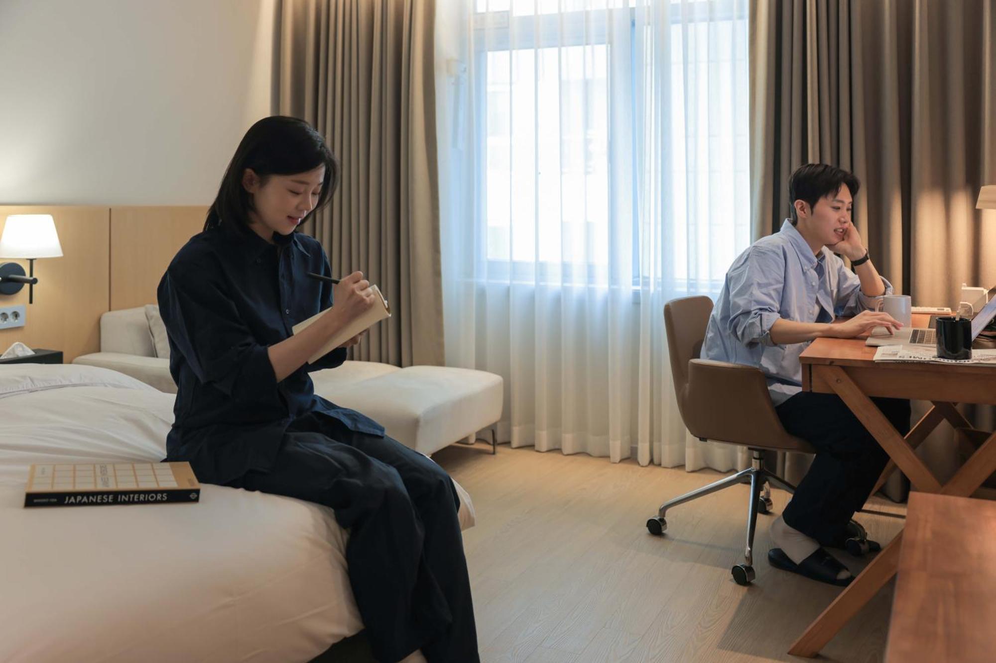 Aank Hotel Incheon Guwol Exteriör bild