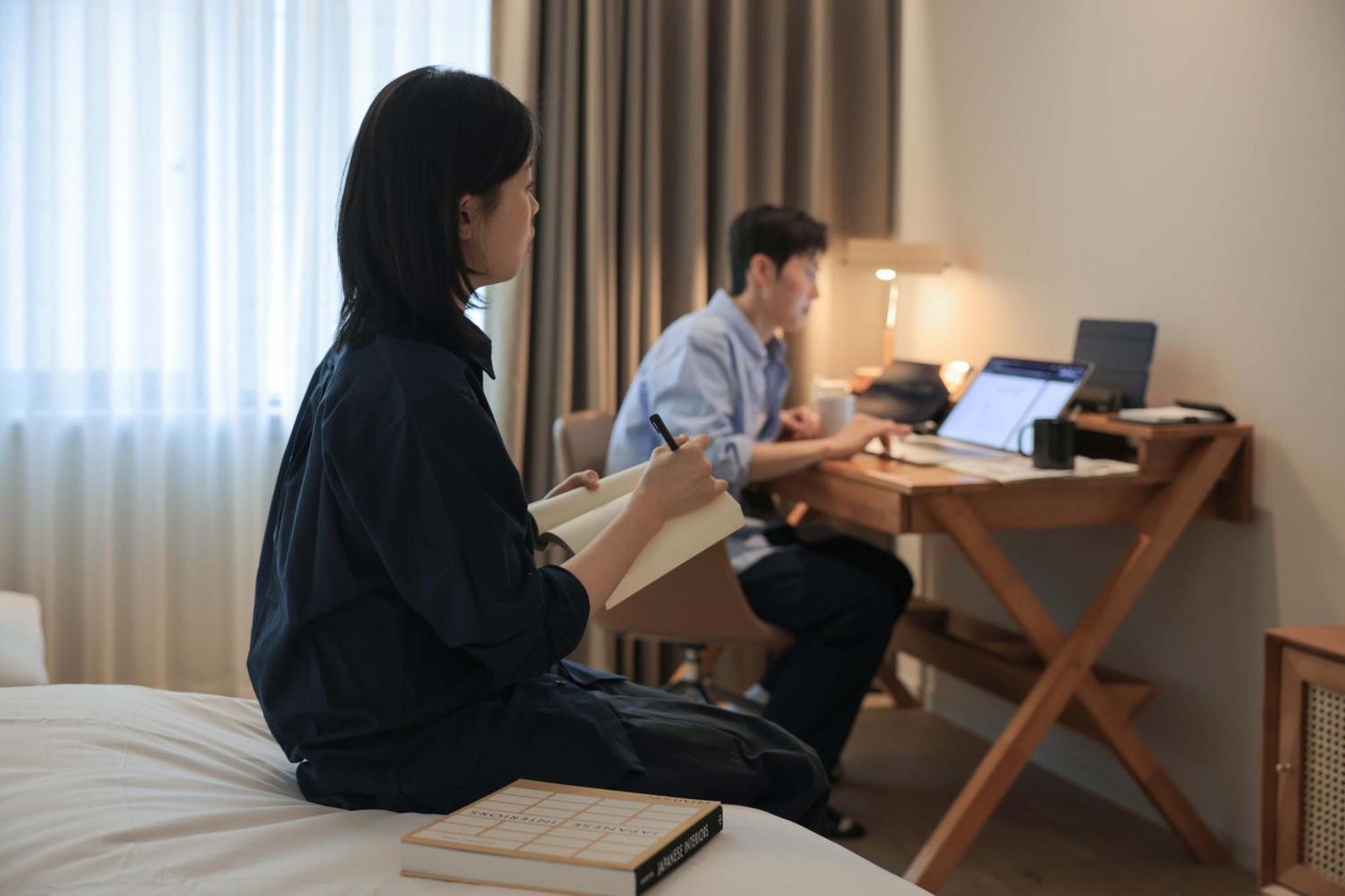 Aank Hotel Incheon Guwol Exteriör bild
