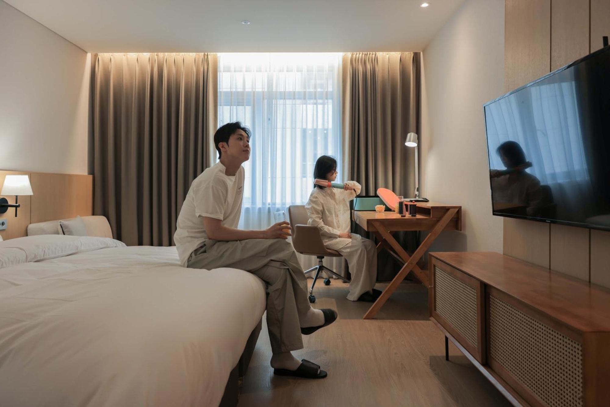 Aank Hotel Incheon Guwol Exteriör bild