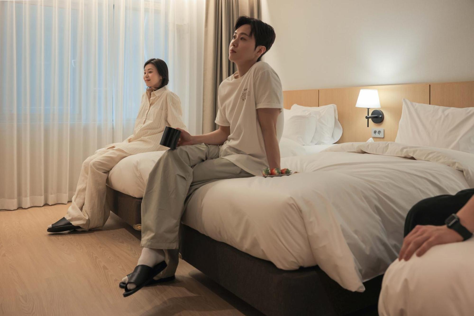 Aank Hotel Incheon Guwol Exteriör bild