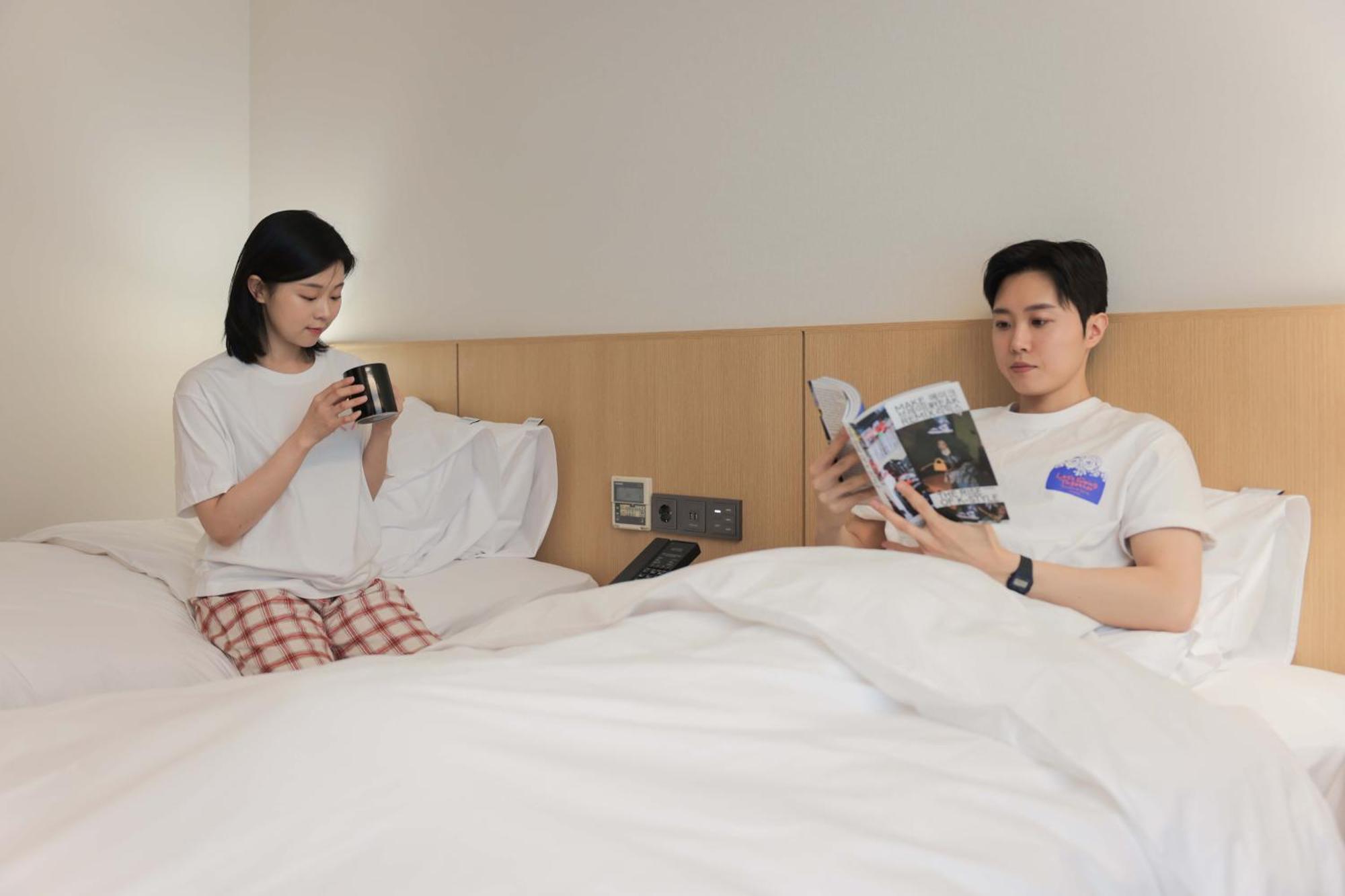 Aank Hotel Incheon Guwol Exteriör bild